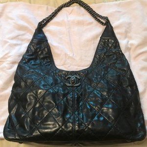 Chanel Quilted Hobo Bag